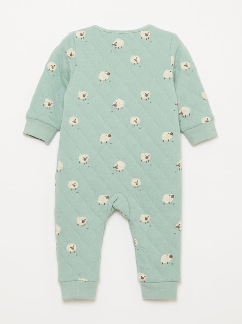Pijama acolchoado sem pés - Kiabi