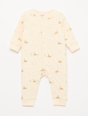 Pijama acolchoado sem pés