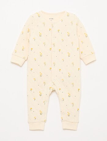 Pijama acolchoado sem pés