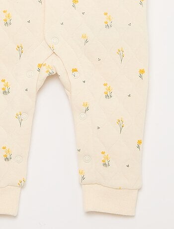 Pijama acolchoado sem pés
