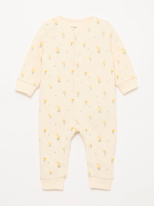 Pijama acolchoado sem pés - Kiabi