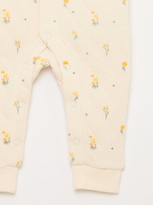 Pijama acolchoado sem pés - Kiabi