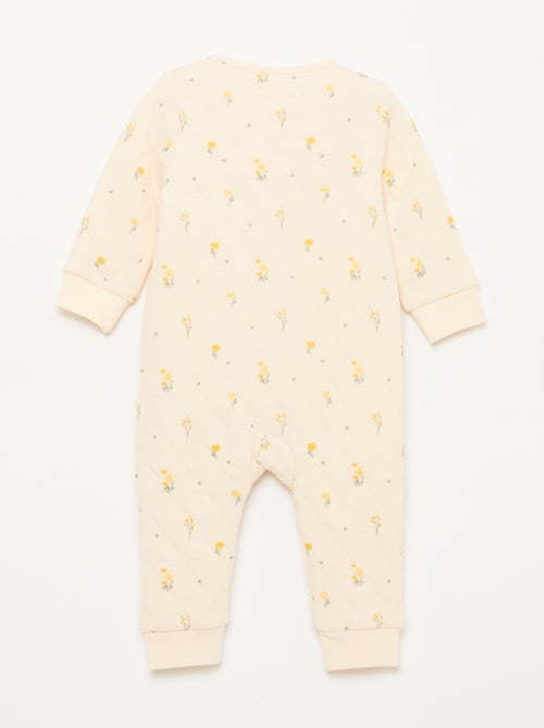 Pijama acolchoado sem pés - Kiabi