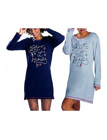 Pijama Algodão MELISSA BROWN - Pack de 2