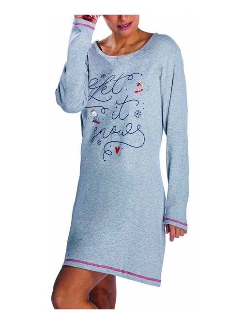 Pijama Algodão MELISSA BROWN - Kiabi Pijama Algodão MELISSA BROWN - Kiabi