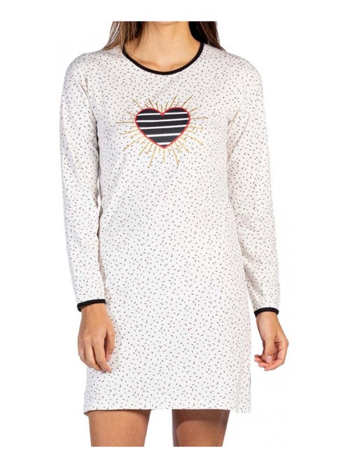 Pijama Algodão MELISSA BROWN - Kiabi Pijama Algodão MELISSA BROWN - Kiabi
