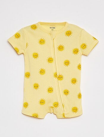 Pijama babygro leve com fecho