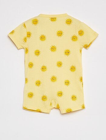 Pijama babygro leve com fecho