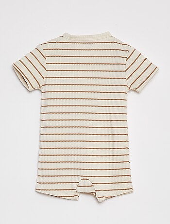 Pijama babygro leve com fecho