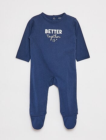 Pijama babygro leve com pés
