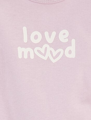 Pijama babygro leve com pés