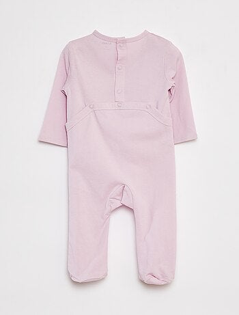 Pijama babygro leve com pés