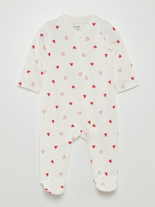 Pijama babygrow com motivo - Kiabi