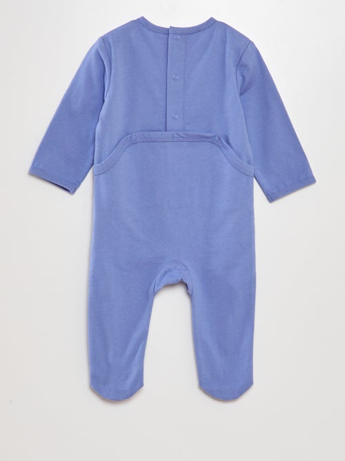 Pijama babygrow de algodão - Kiabi