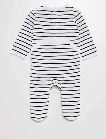 Pijama babygrow de algodão