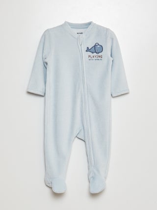 Pijama babygrow de bombazina