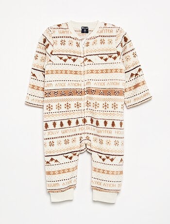 Pijama babygrow em polar