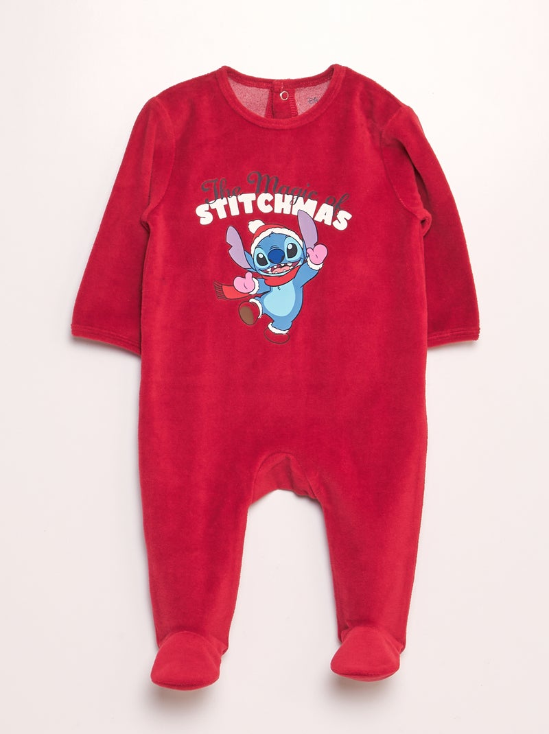 Pijama babygrow 'Stitch' da 'Disney' VERMELHO - Kiabi