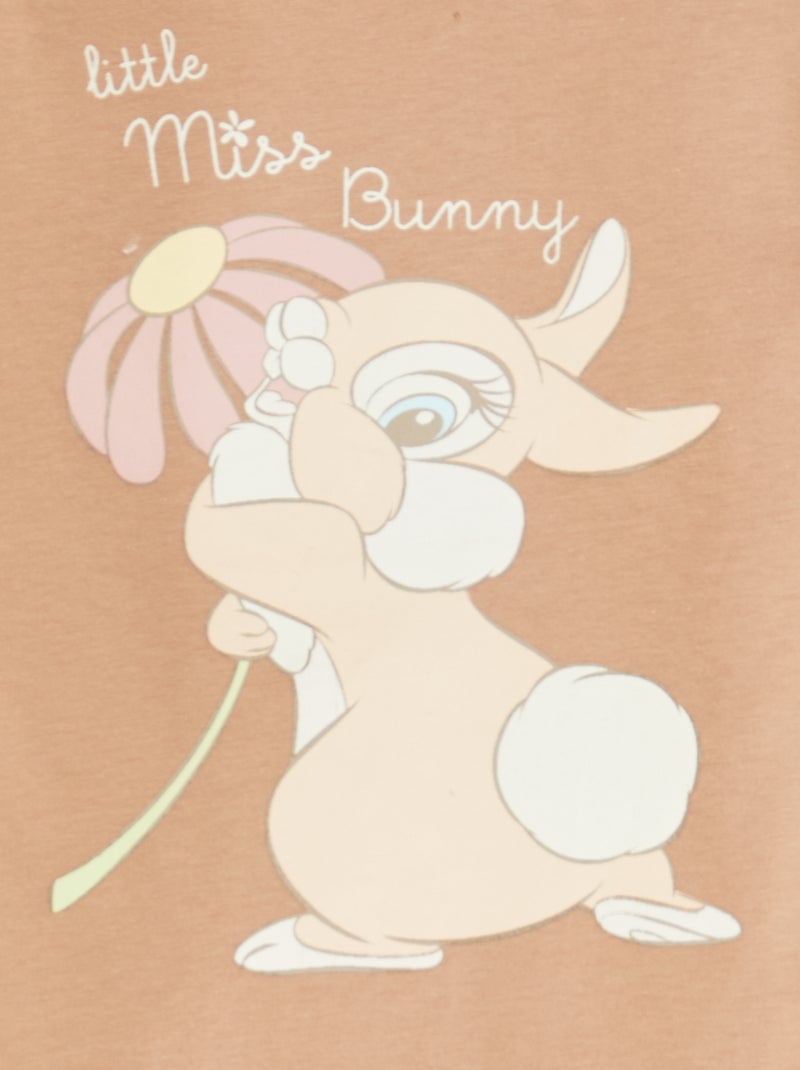 Pijama 'Bambi' 'Disney' comprido - 2 peças Bege - Kiabi
