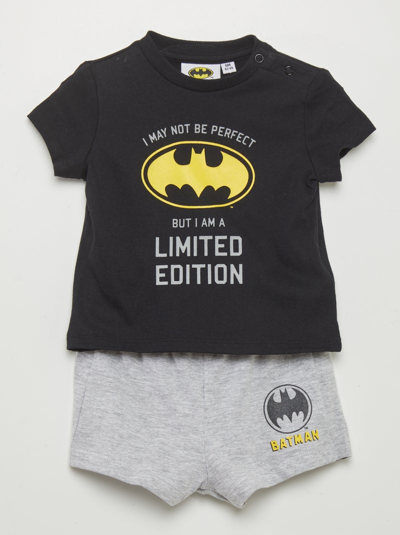 Pijama 'Batman' PRETO - Kiabi