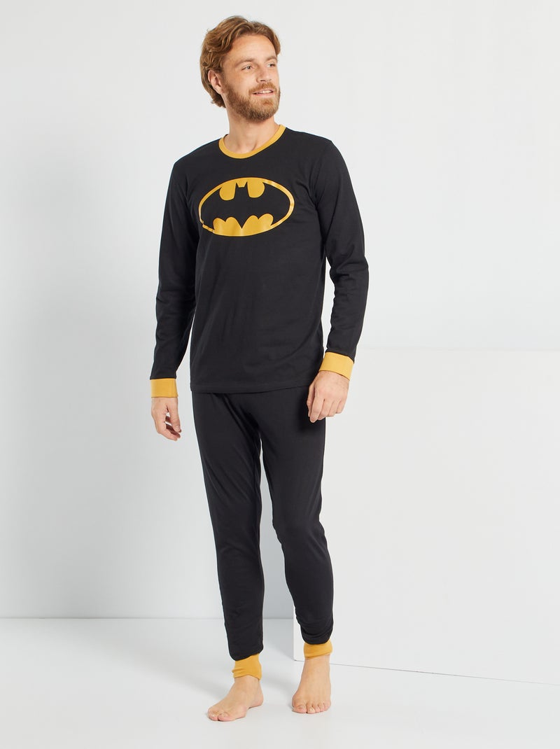 Pijama 'Batman' preto - Kiabi