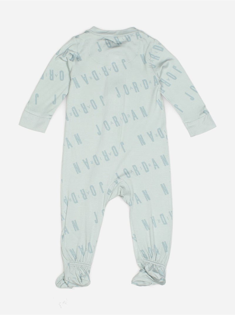 Pijama bubble com pés, unissexo - jordan Verde - Kiabi