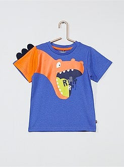 Pijama calção 'dinossauro' - Kiabi