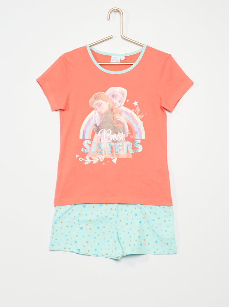 Pijama-calção 'Frozen' da 'Disney' VERMELHO - Kiabi
