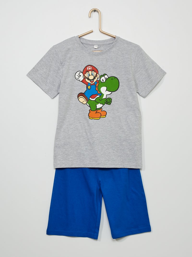 Pijama-calção 'Mário e Yoshi' 'Nintendo' BEGE - Kiabi