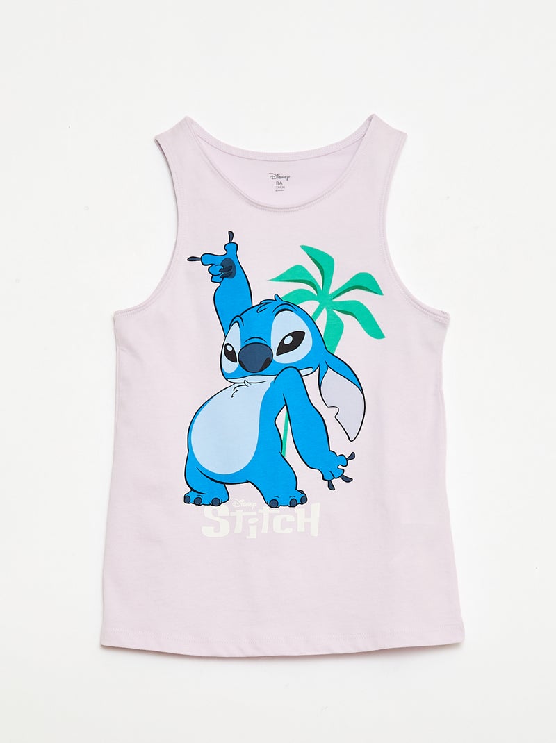 Pijama calções + T-shirt 'Disney' Violeta - Kiabi