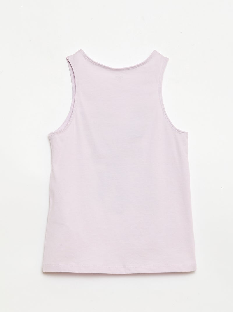 Pijama calções + T-shirt 'Disney' Violeta - Kiabi
