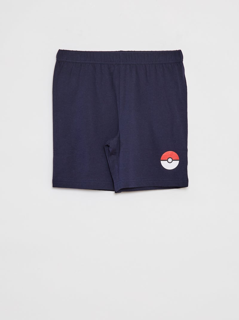 Pijama calções + t-shirt 'Pokémon'  - 2 peças CINZA - Kiabi