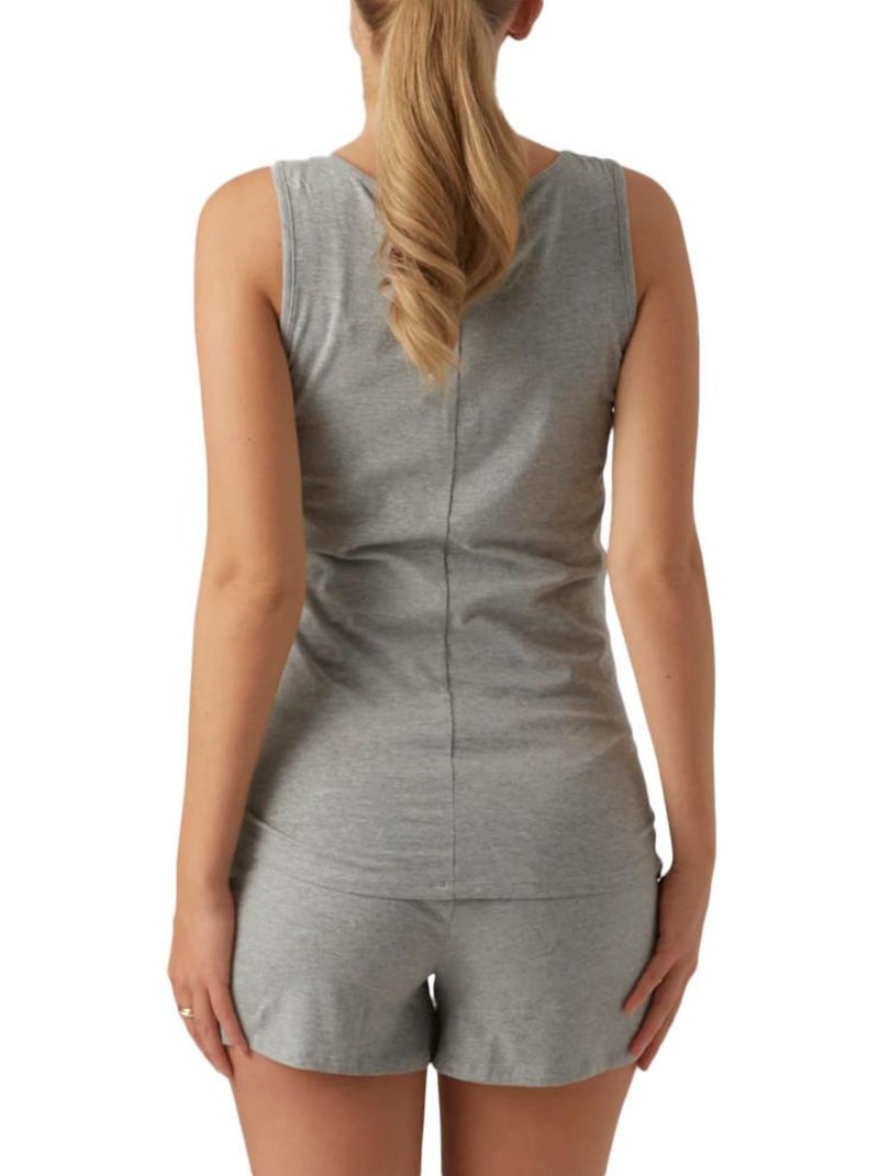 Pijama Cinzento Helene para Mulher Mamalicious Cinza-prateado - Kiabi