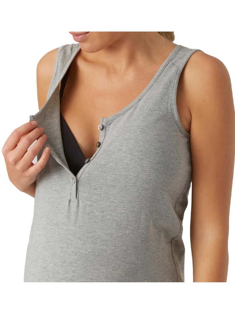 Pijama Cinzento Helene para Mulher Mamalicious Cinza-prateado - Kiabi