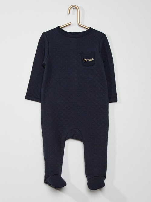 Pijama com efeito 'quilted' - Kiabi