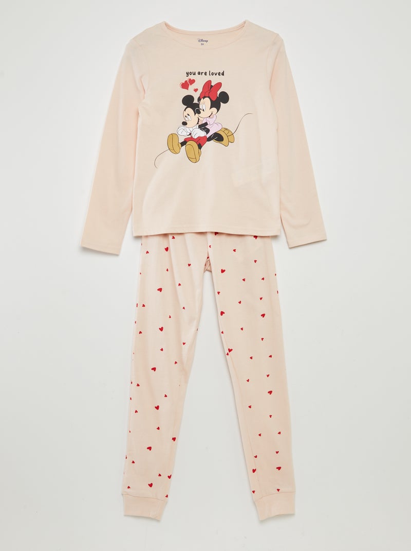 Pijama com estampado 'Minnie e Mickey' 'Disney'  - 2 peças ROSA - Kiabi