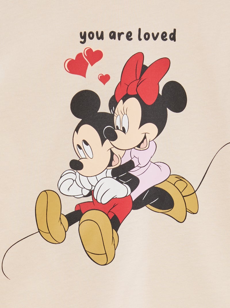 Pijama com estampado 'Minnie e Mickey' 'Disney'  - 2 peças ROSA - Kiabi