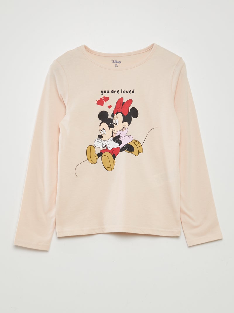 Pijama com estampado 'Minnie e Mickey' 'Disney'  - 2 peças ROSA - Kiabi