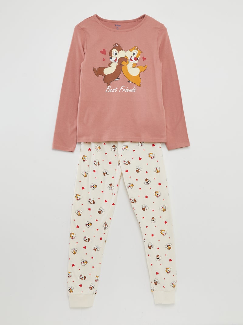 Pijama com estampado 'Tico e Teco' 'Disney'  - 2 peças ROSA - Kiabi