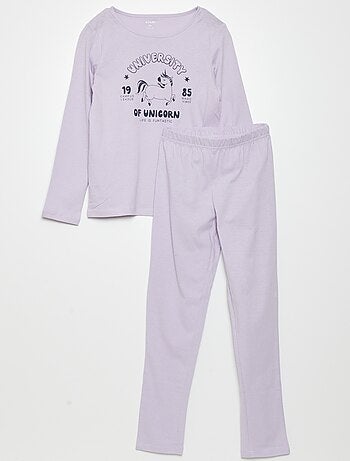 Pijama comprido  - 2 peças - Kiabi