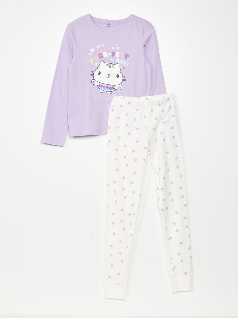 Pijama comprido - 'A Casa Mágica da Gaby' 2 peças BRANCO - Kiabi