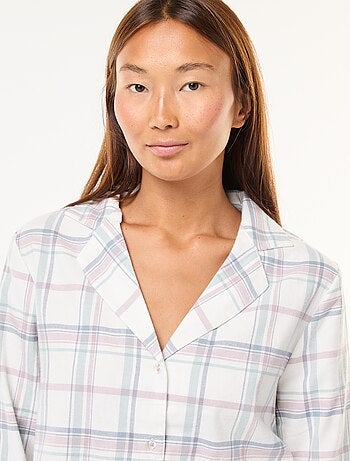 Pijama comprido 2 peças camisa + calças - 2 peças