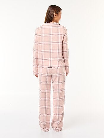 Pijama comprido 2 peças camisa + calças - 2 peças