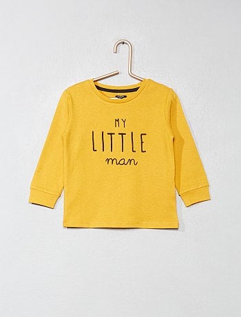 Menino 0-36 meses - Pijama comprido às riscas - Kiabi