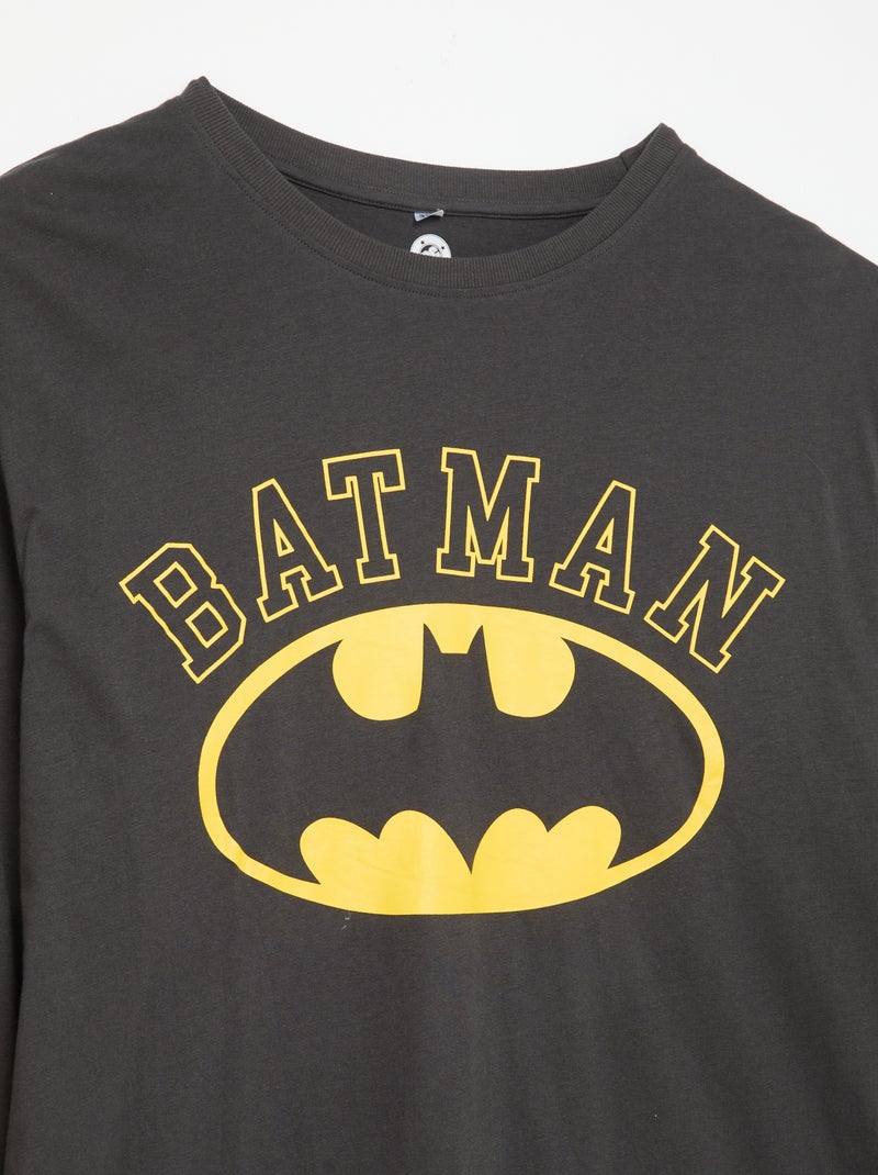 Pijama comprido 'Batman' 'DC Comics' - 2 peças Preto - Kiabi