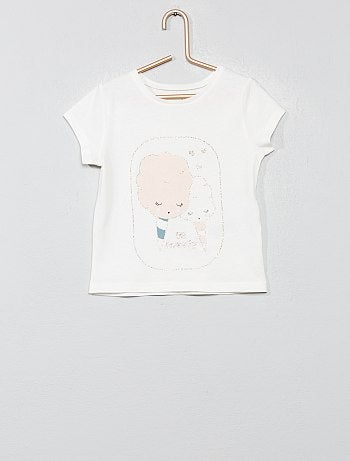 Pijama comprido brilhante - Kiabi