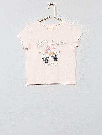 Pijama comprido brilhante - Kiabi