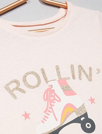 Pijama comprido brilhante - Kiabi