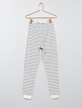 Pijama comprido com estampado - Kiabi