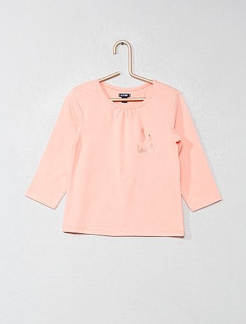 Pijama comprido com estampado 'ananás' - Kiabi